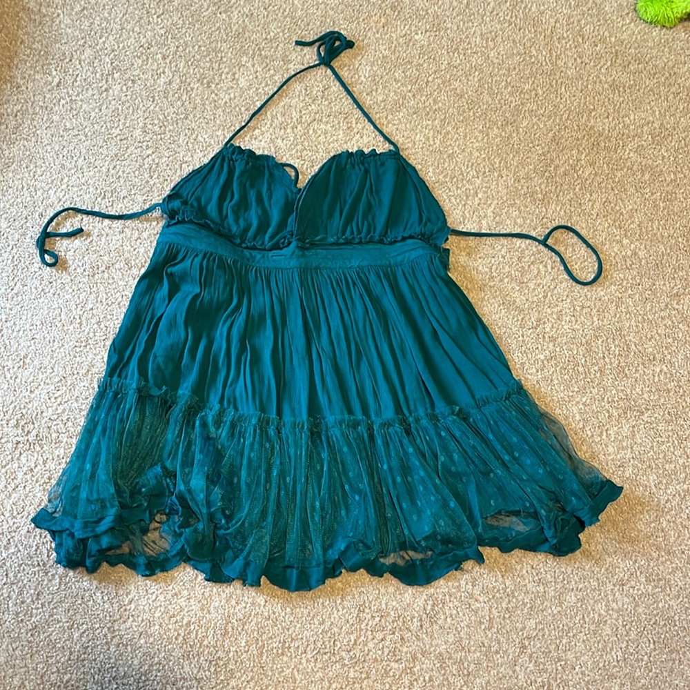 Boho halter dress